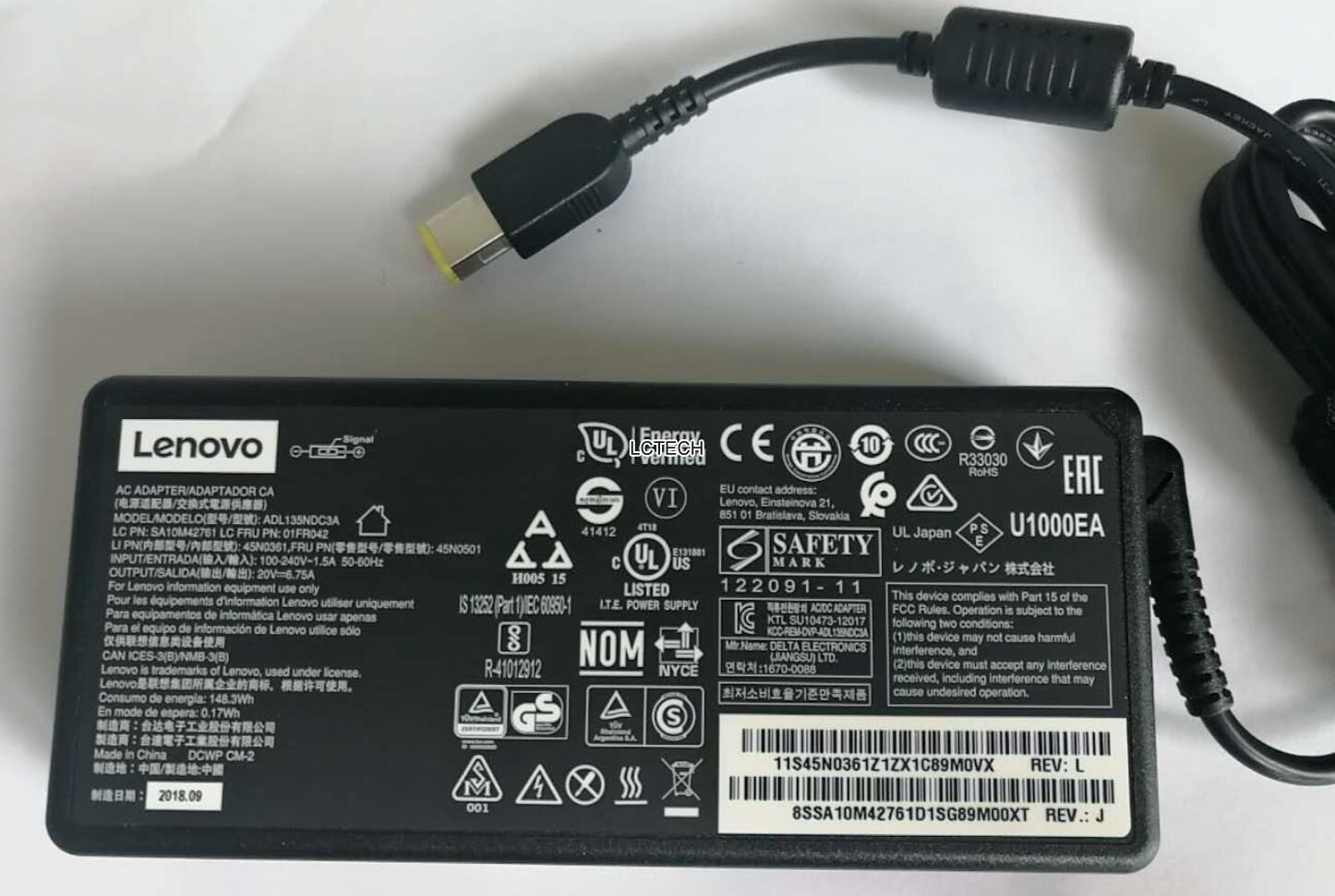 135W联想Lenovo ADP-135JB