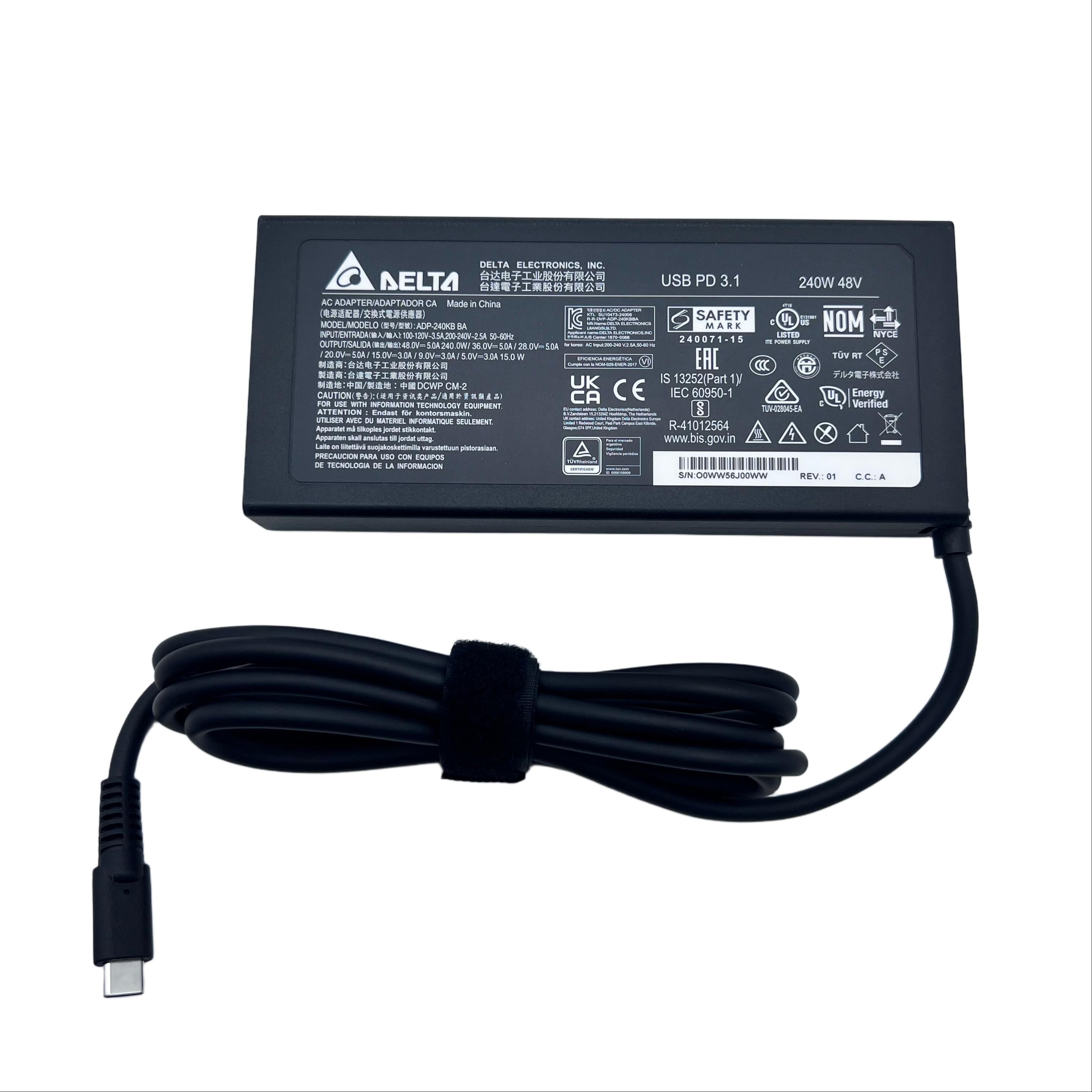台达240W PD Type-C